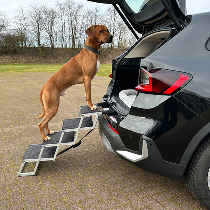 Aluminium Falt-Treppe, 4-stufig