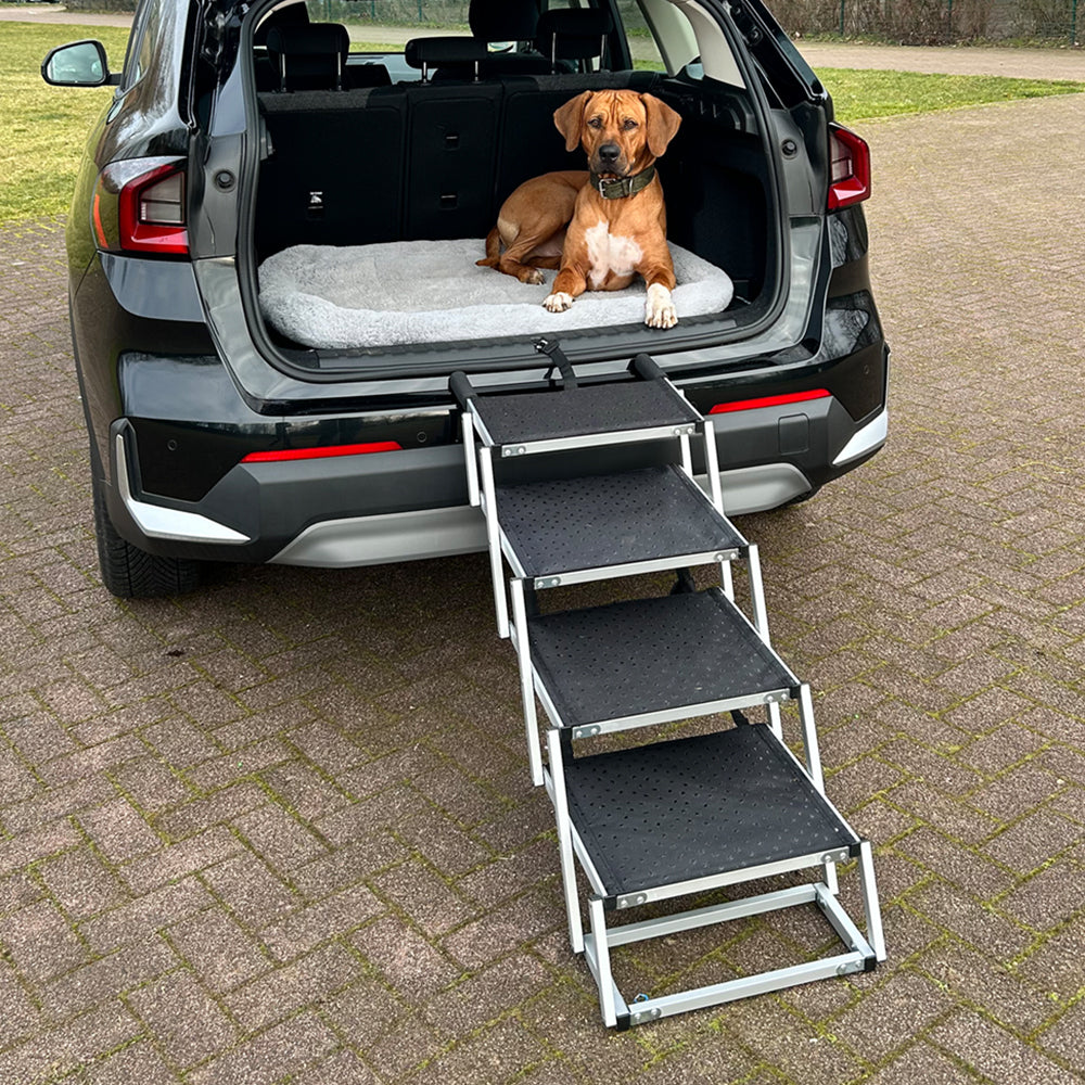 Aluminium Falt-Treppe, 4-stufig