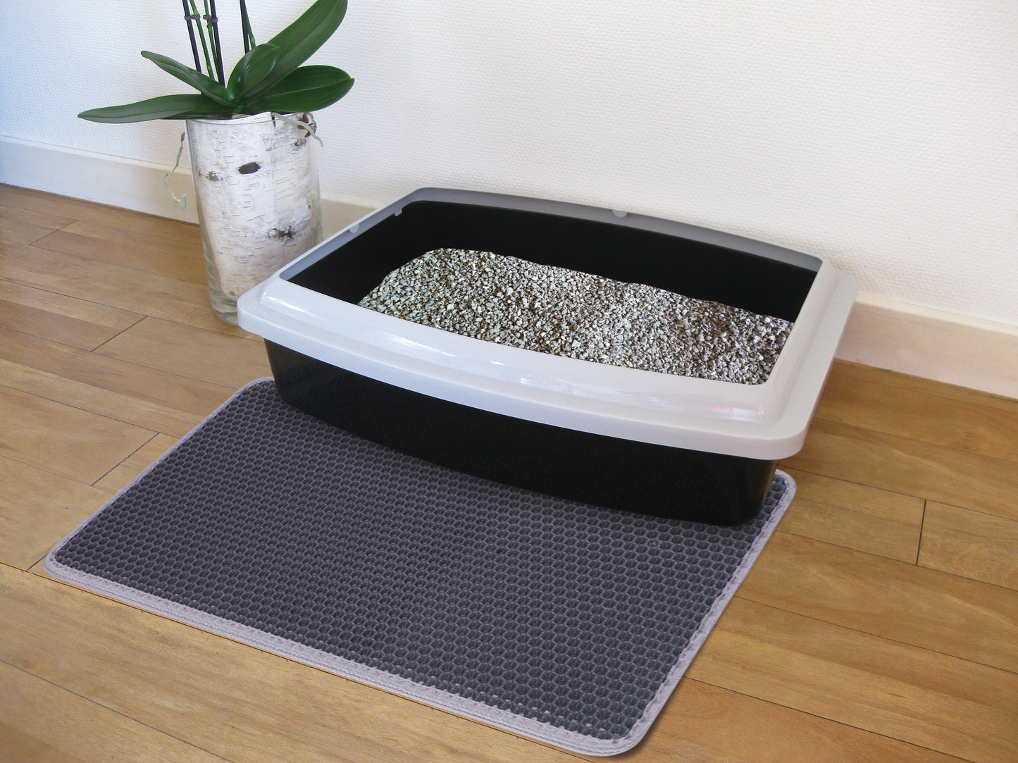 Sieb-Vorleger für Katzentoiletten