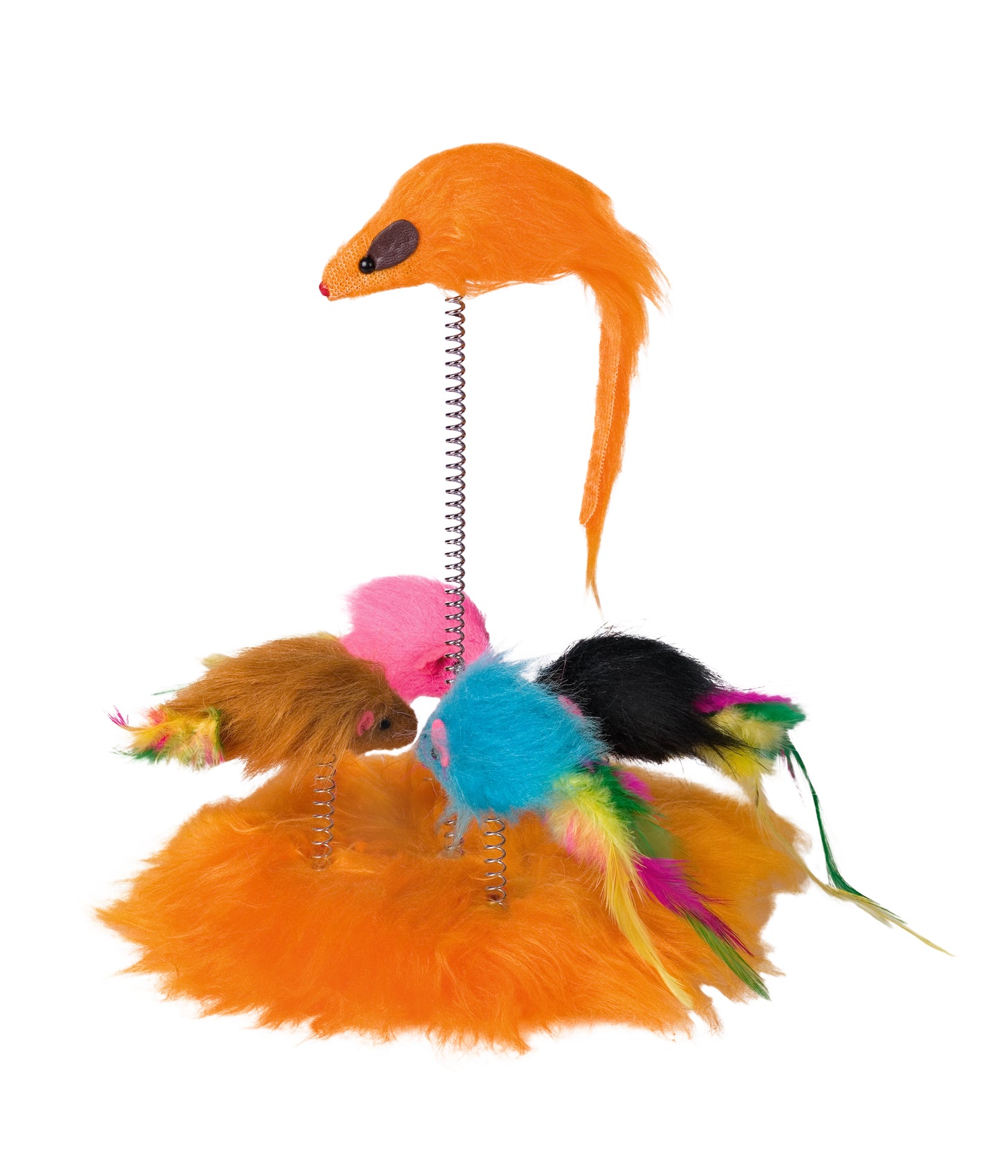 Katzenspielplätze aus Plüsch