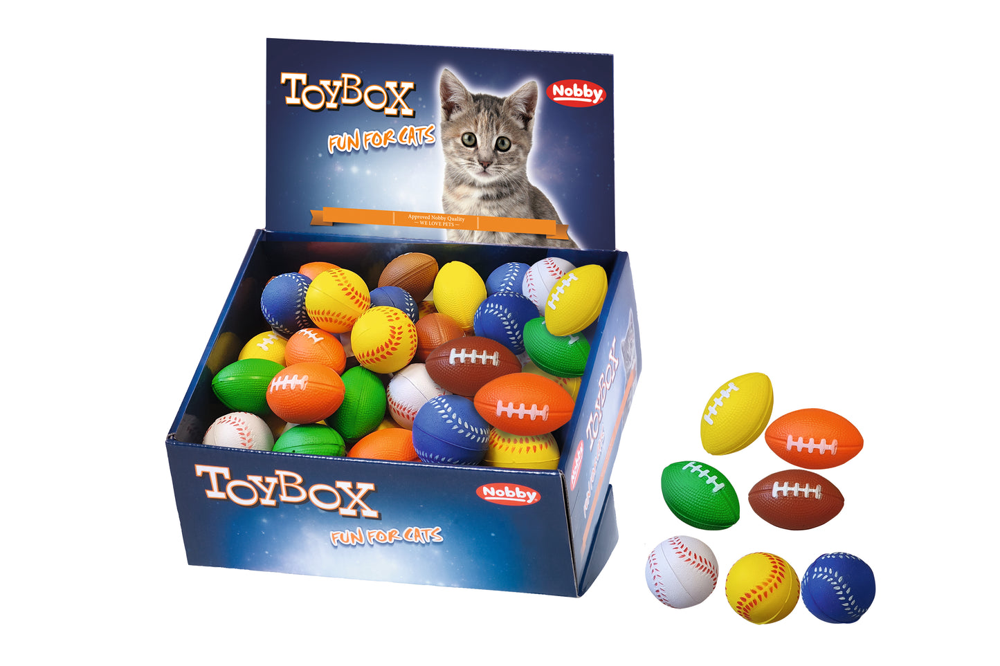 Vorratspack Moosgummi Bälle