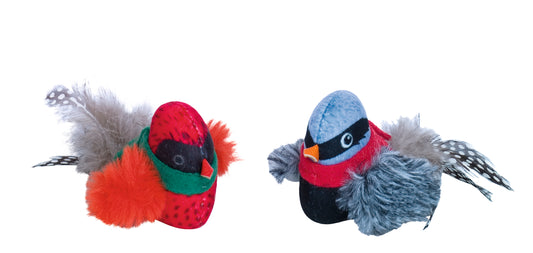 Vorratspack Plüschvögel mit Sound