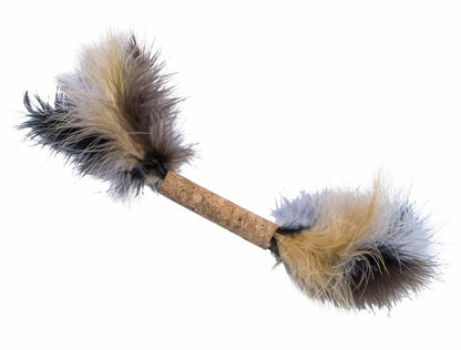 Stab & Kreisel mit Kork und Glöckchen