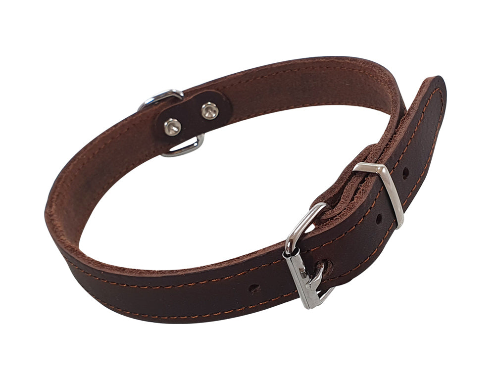 Lederhalsband "Tabil"