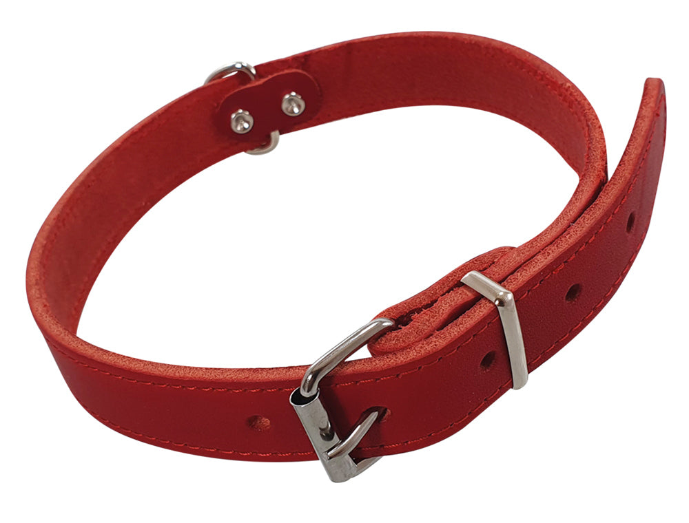 Lederhalsband "Tabil"