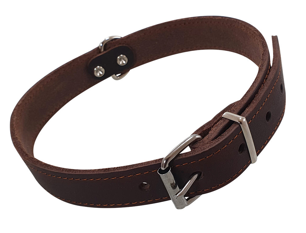 Lederhalsband "Tabil"