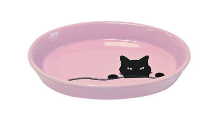 Katzen Keramik Schale oval „Wilson“