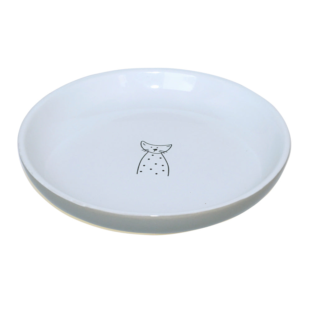Katzen-Keramikschale "Crazy Cat"