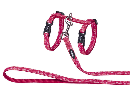 Katzengarnitur "Flower Red"