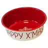 XMAS Edelstahlnapf "HAPPY XMAS"